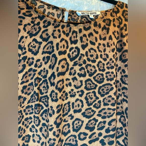 WALTER BAKER Leopard Print Long Sleeve Dress - Picture 2 of 8